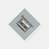 Kassette, Mixed Tape Serviette (Ecke)