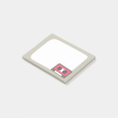 Kassette Post-it Klebezettel (angewinkelt)