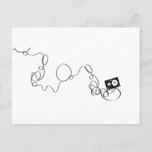 Kassette Postkarte