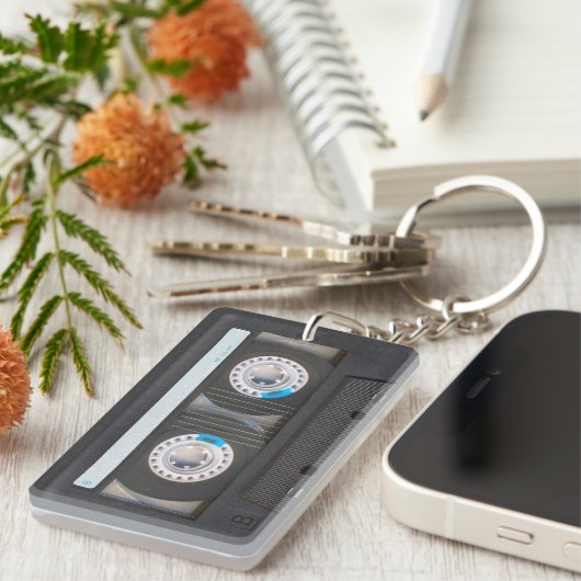 Kassette Schlüsselanhänger (Vorderseite rechts)