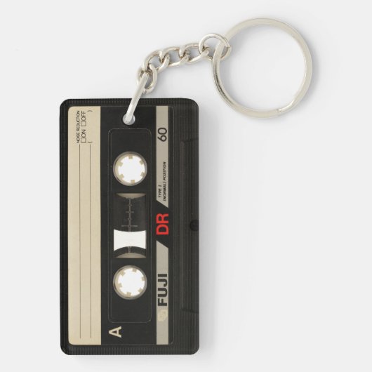 Kassette Schlüsselanhänger (Rückseite)