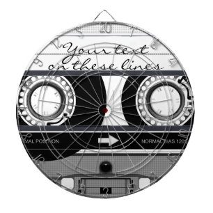 Kassette - Schwarzes - Dartscheibe