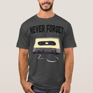 Kassette Tonband Musik- 80er 90er Vintage Retro Au T-Shirt