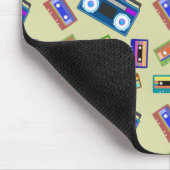 Kassette Vintagen  alten Platten Mousepad (Ecke)