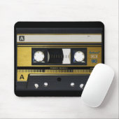 Kassetten-alte SchulRetro Entwurf Mousepad (Mit Mouse)