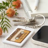 Kassetten-Band-Gewohnheits-Schlüsselanhänger Schlüsselanhänger (Vorderseite rechts)