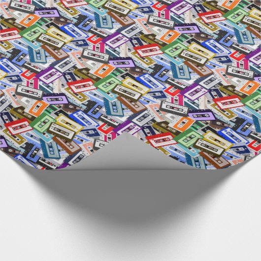 Kassetten Geschenkpapier (Ecke)