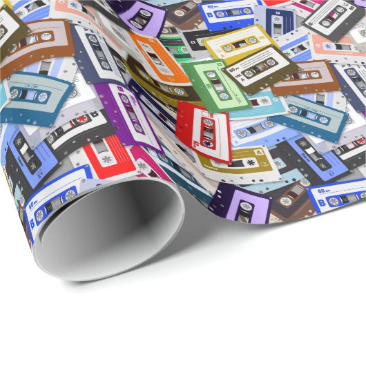 Kassetten Geschenkpapier (Rolleneckpunkt)