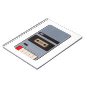 Kassetten-Recorder Notizblock (Linke Seite)