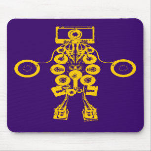 Kassetten-Roboter Mousepad
