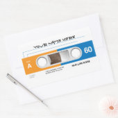 Kassettenaufkleber Rechteckiger Aufkleber (Umschlag)