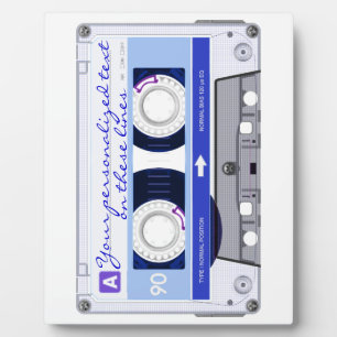 Kassettenband - blau - fotoplatte