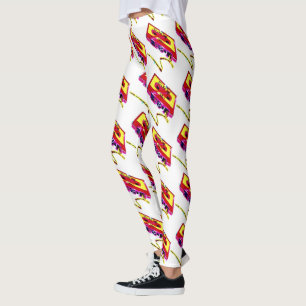 Kassettenband der 80er Jahre Leggings
