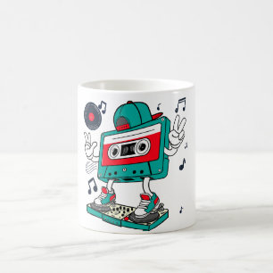 Kassettenband Kaffeetasse