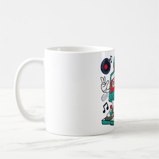 Kassettenband Kaffeetasse (Links)