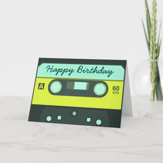 Kassettenband Karte (Vorderseite)