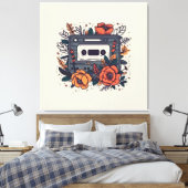 Kassettenband Leinwanddruck (Insitu (Schlafzimmer))