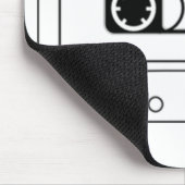 Kassettenband Mousepad (Ecke)