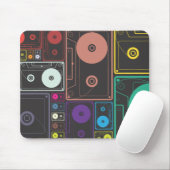 Kassettenband Mousepad (Mit Mouse)