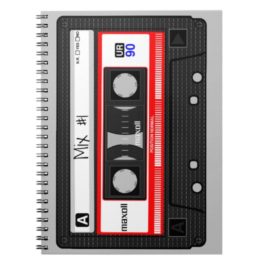 Kassettenband Notizblock (Vorderseite)