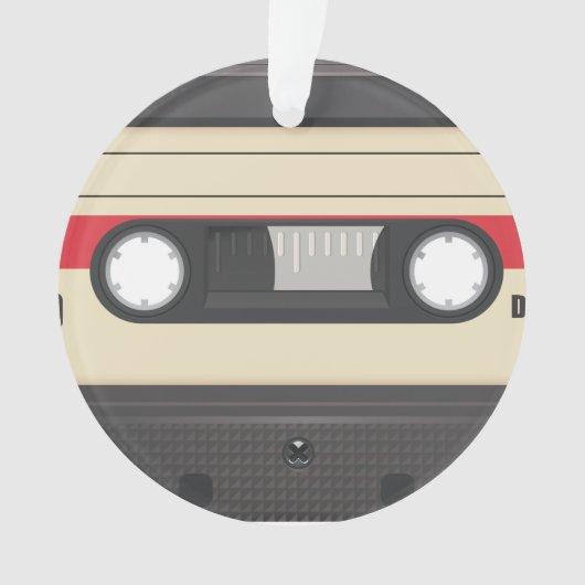 Kassettenband Ornament (Vorderseite)