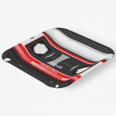 Kassettenband Pappteller (Gewinkelt)