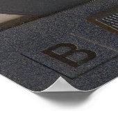 Kassettenband Poster (Ecke)