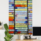 Kassettenband Poster (Heimbüro)