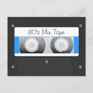 Kassettenband Postkarte