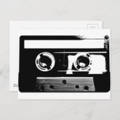 Kassettenband Postkarte (Vorne/Hinten)