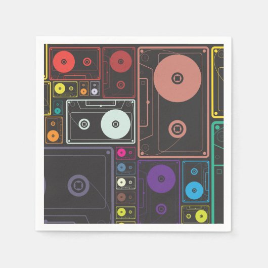 Kassettenband Serviette (Vorderseite)