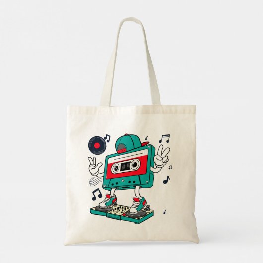 Kassettenband Tragetasche (Rückseite)