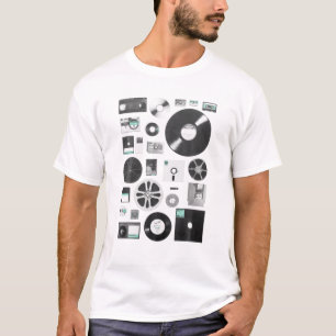 Kassettenbänder Mixtapes 1980S Radio Music Graphic T-Shirt