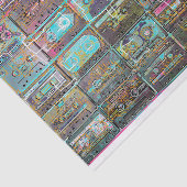 Kassettenbandkunst zum Entkoppeln oder Sammeln von Seidenpapier (Ausschnitt)