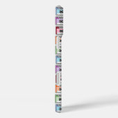 Kassettenbandmuster Retro-Muster Case-Mate iPhone Hülle (Rückseite / Rechts)