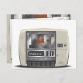 Kassettendecke Postkarte (Vorne/Hinten)