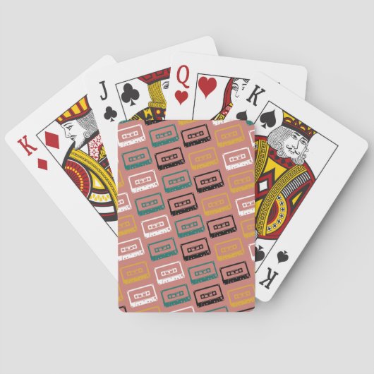 Kassettendesign Spielkarten (Rückseite)