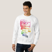 Kassettendruck. Sweatshirt (Vorne ganz)