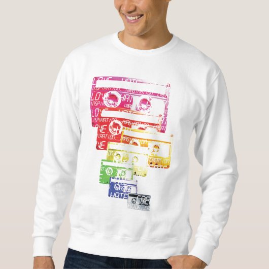 Kassettendruck. Sweatshirt (Vorderseite)