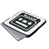 Kassettenelektronik Laptopschutzhülle (Vorne Knopf)