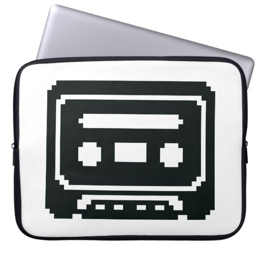 Kassettenelektronik Laptopschutzhülle (Vorderseite)