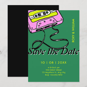 Kassettenhochzeit Save The Date