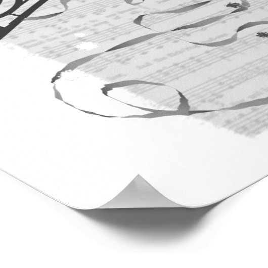 Kassettenkassette Poster (Ecke)