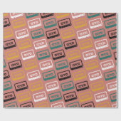 Kassettenmuster Geschenkpapier (Flach)
