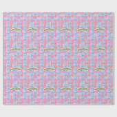 Kassettenmuster Geschenkpapier (Flach)