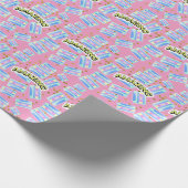 Kassettenmuster Geschenkpapier (Ecke)