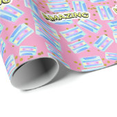 Kassettenmuster Geschenkpapier (Rolleneckpunkt)