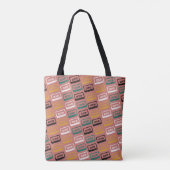 Kassettenmuster Tasche (Rückseite)