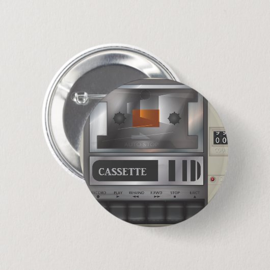 Kassettenrekorder Button (Vorne & Hinten)