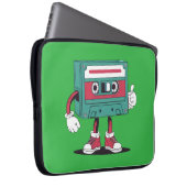 Kassettenrekorder Laptopschutzhülle (Vorne Rechts)